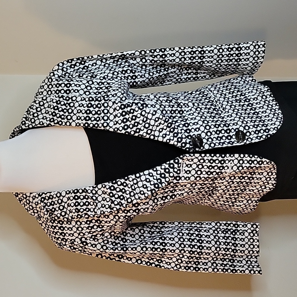 Fun CAbi Du Jour Jacket!! Geometric pattern